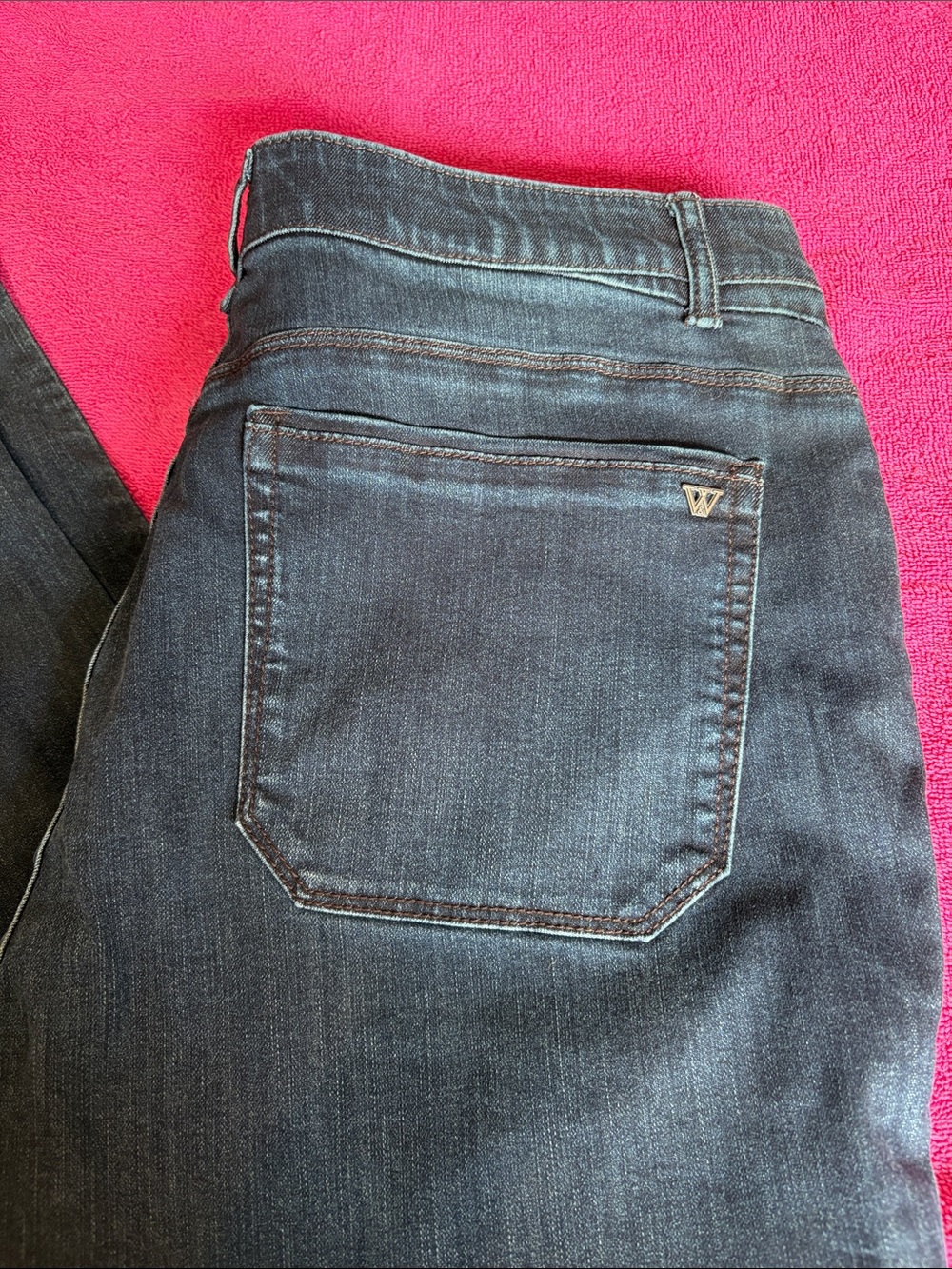 Wit & Wisdom Dark Indigo Straight Leg Jeans - Picture 7 of 7